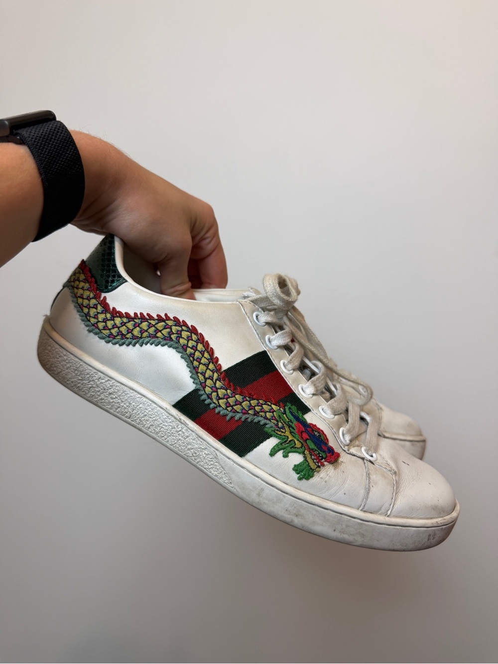 Gucci dragon ace sneakers
